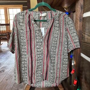 Natalie Martin violet top